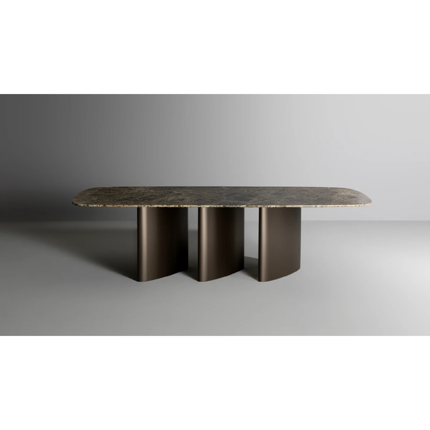 Three-Legged Ceramic Dining Table | Bonaldo Louver | Italianfurniture.com