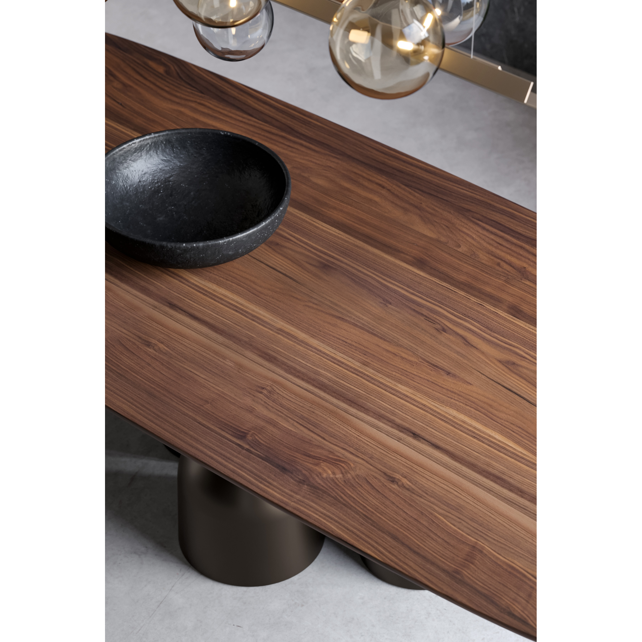 Round-Edged Wooden Dining Table | Bonaldo Cop - Thumbnail 2