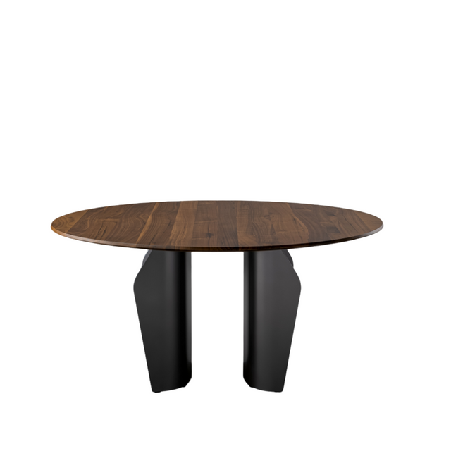 Modern Round Wood Coffee Table | Bonaldo Flame | Italianfurniture.com