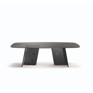 Black Tempered Glass Dining Table | Bonaldo Boton | Italianfurniture.com