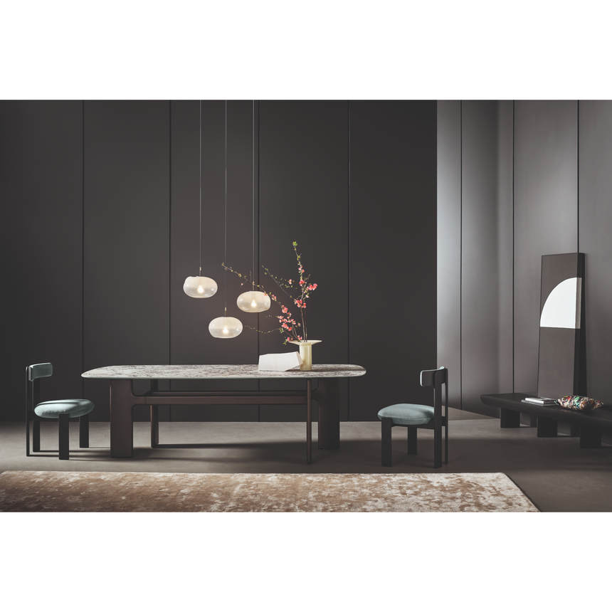 Glossy Ceramic Modern Dining Table | Bonaldo Hippos | ItalianFurniture.com