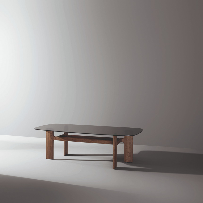 Glossy Ceramic Modern Dining Table | Bonaldo Hippos | ItalianFurniture.com