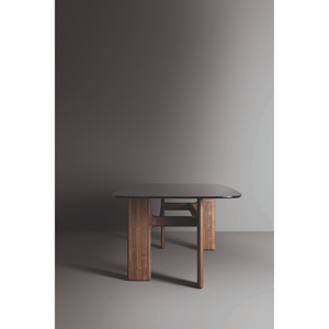 Wooden Top Oval Dining Table | Bonaldo Hippos | Italianfurniture.com