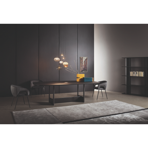 Glossy Ceramic Dining Table | Bonaldo Canvas | Italianfurniture.com