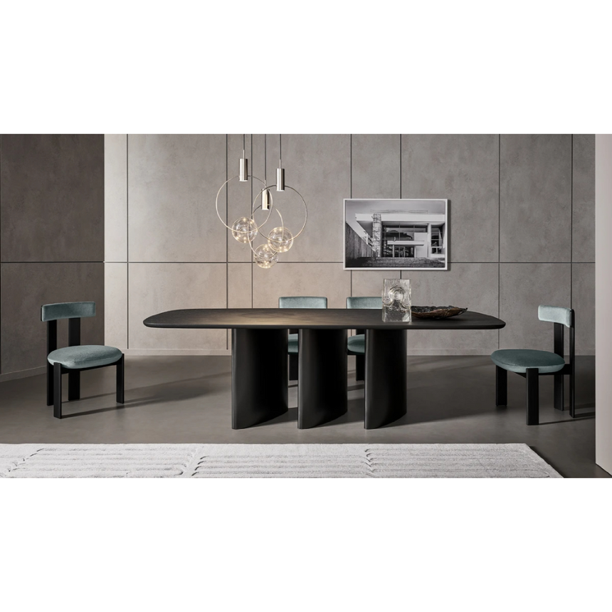 Three-Legged Ceramic Dining Table | Bonaldo Louver | Italianfurniture.com