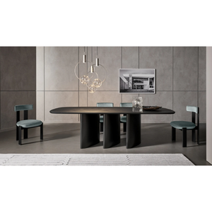 Marble Three-Legged Dining Table | Bonaldo Louver | Italianfurniture.com