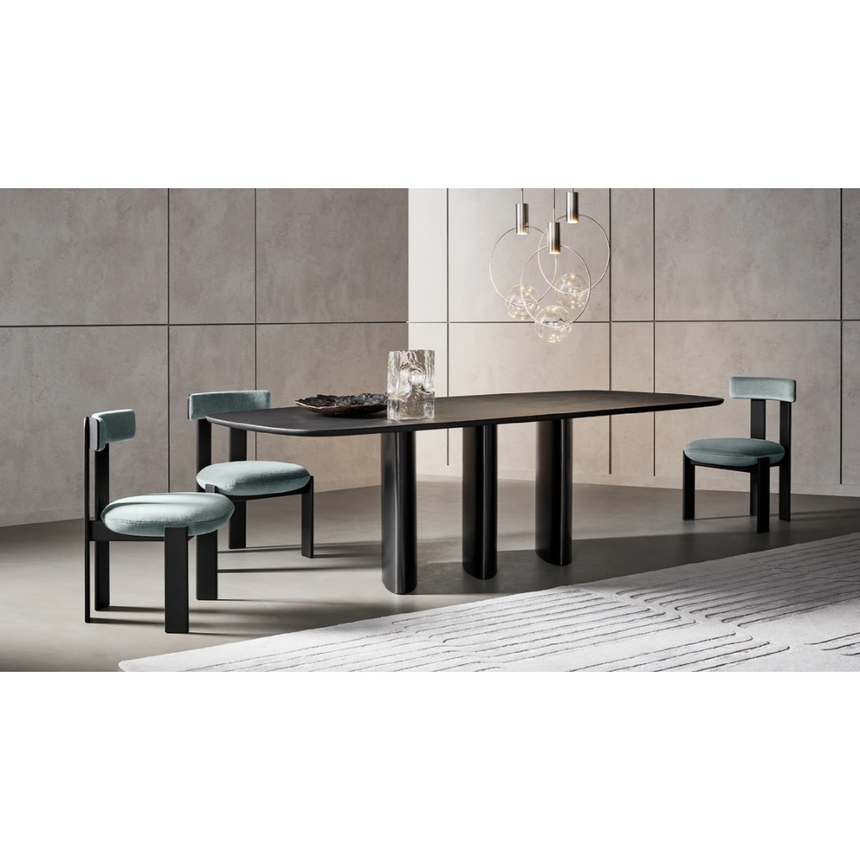 Three-Legged Wooden Dining Table | Bonaldo Louver | Italianfurniture.com