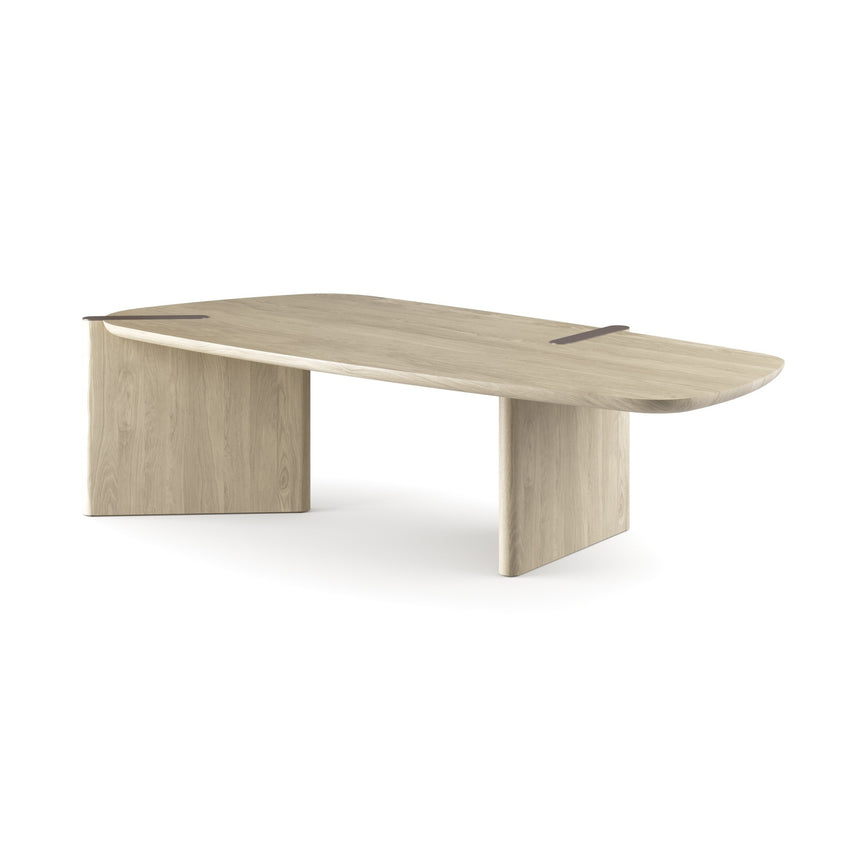 Modern Minimalist Wooden Dining Table | Bonaldo Flatiron | Italianfurniture.com