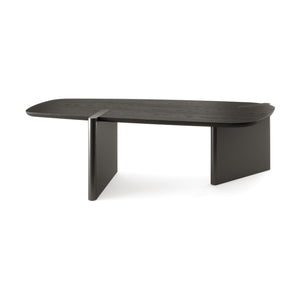 Modern Minimalist Wooden Dining Table | Bonaldo Flatiron | Italianfurniture.com