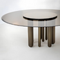 Round Glass Coffee Table | Casa Casati Discoteca