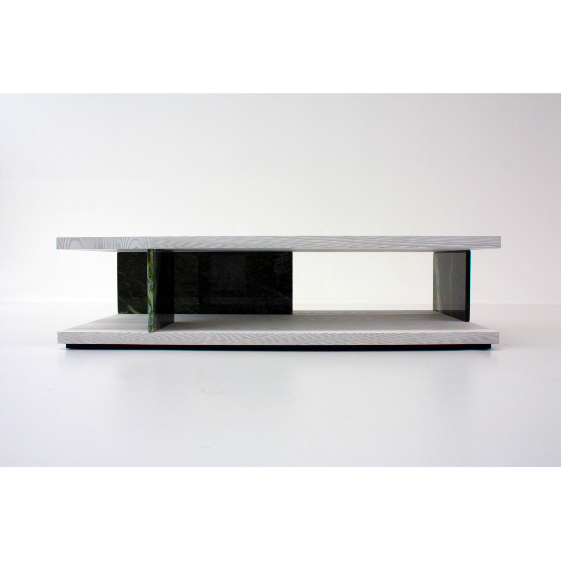 White Sandblasted Wood Coffee Table | Casa Casati Barcelona | Italianfurniture.com