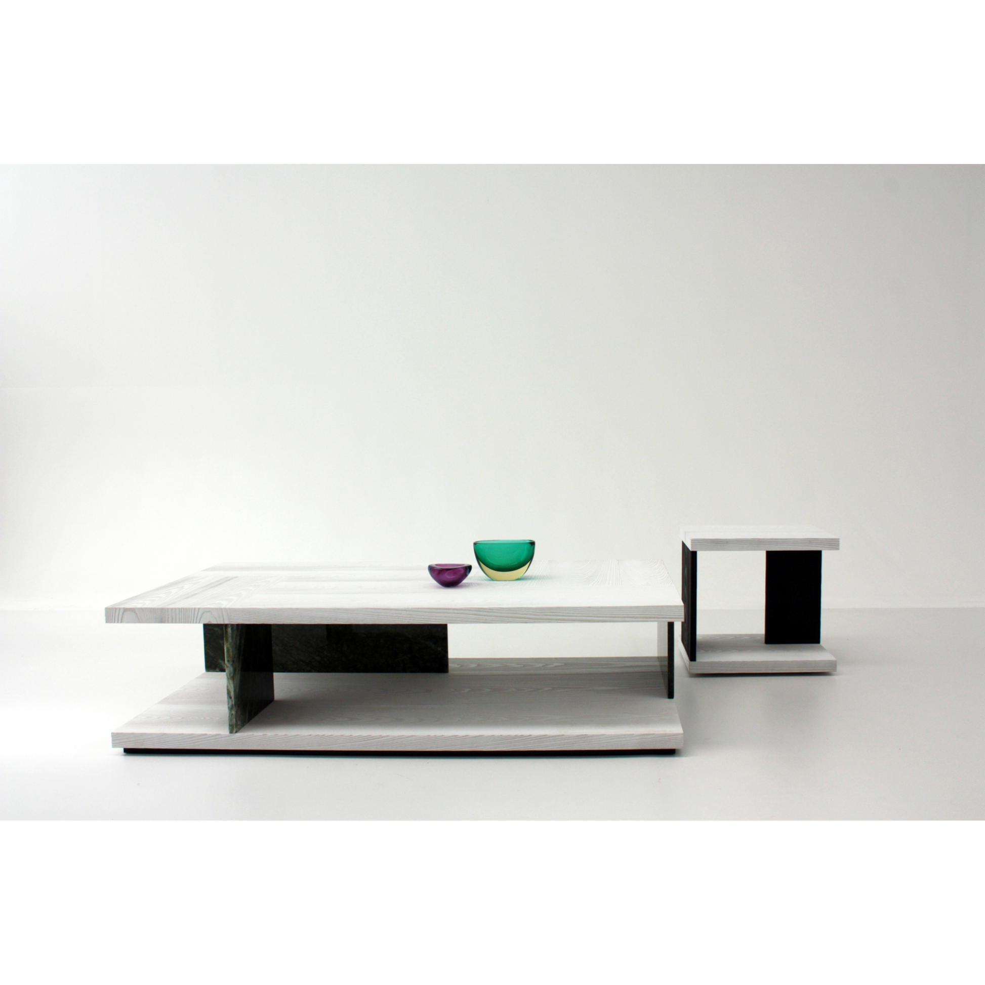 White Sandblasted Wood Coffee Table | Casa Casati Barcelona | Italianfurniture.com