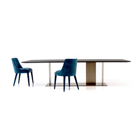 Chamfered Edged Dining Table | Casa Casati Berlino | Italianfurniture.com