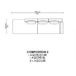 Velvet Modular Sofa | Casa Casati Aquabella Club | Italianfurniture.com