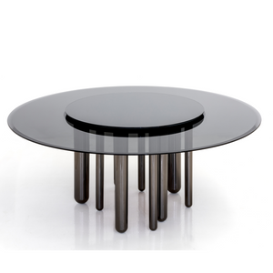 Round Glass Coffee Table | Casa Casati Discoteca | Italianfurniture.com