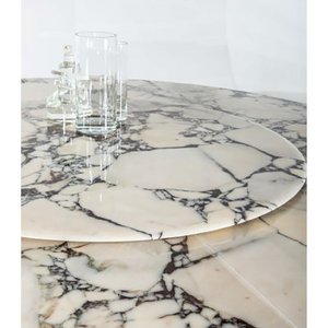 Marble Coffee Table With Lazy Susan | Casa Casati Discoteca | Italianfurniture.com