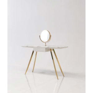 Gold Mirror Marble Vanity Table | Casa Casati Edo | Italianfurniture.com