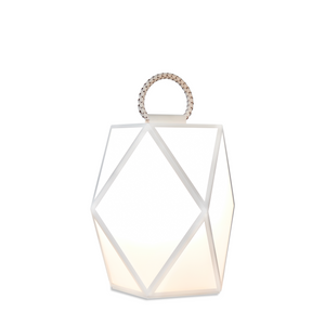 Geometrical Glass Outdoor Lantern | Contardi Muse | Italianfurniture.com