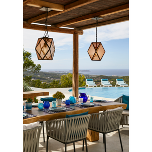 Geometrical Outdoor Hanging Lamp | Contardi Muse | Italianfurniture.com