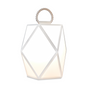 Geometrical Rechargeable Outdoor Lantern | Contardi Muse | Italianfurniture.com