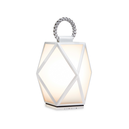 Geometrical Rechargeable Outdoor Lantern | Contardi Muse | Italianfurniture.com