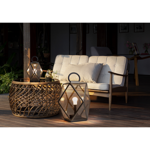 Rechargeable Amber Outdoor Lantern | Contardi Muse | Italianfurniture.com