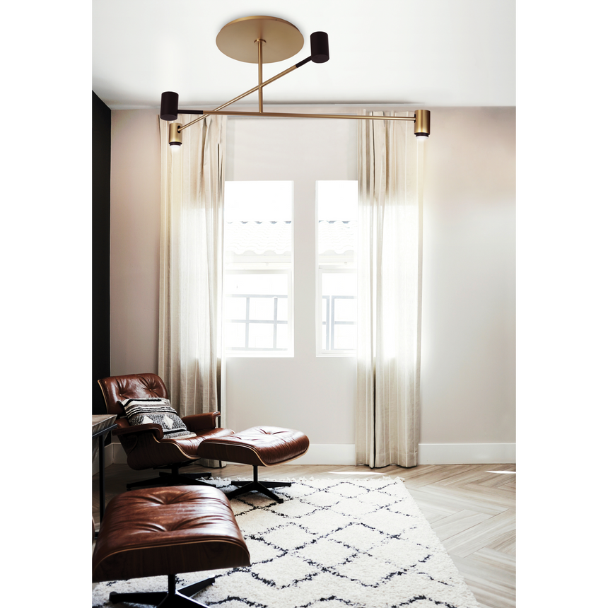 Linear Pendant LED Lamp | Contardi Melanocetus | Italianfurniture.com