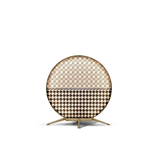 Round Textile Outdoor Floor Lamp | Contardi Babu | Italianfurniture.com