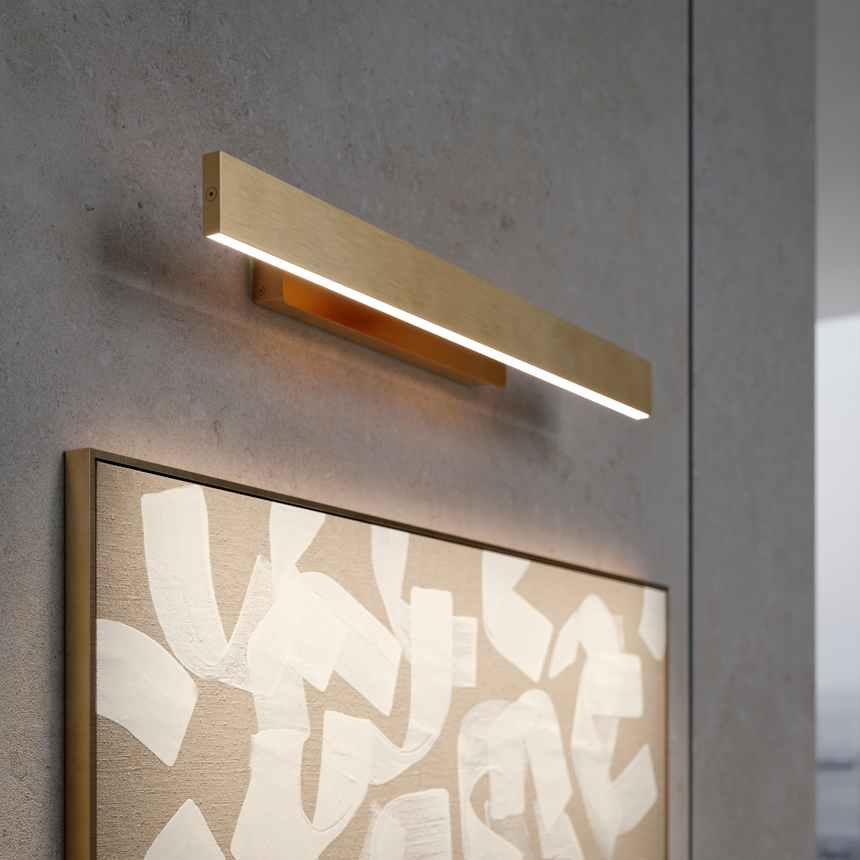 Metallic Bar Wall Lamp | Contardi Fly | italianfurniture.com