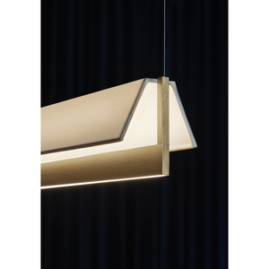 Metallic Bar Pendant Lamp | Contardi Fly | Italianfurniture.com