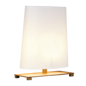 White Table LED Lamp | Contardi Ovale | Italianfurniture.com