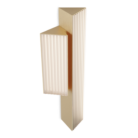 Ribbed Metal Double Wall Lamp | Contardi Stick | Italianfurniture.com