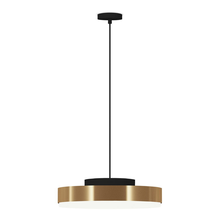 Brass Framed Pendant Lamp | Contardi Discus | Italianfurniture.com