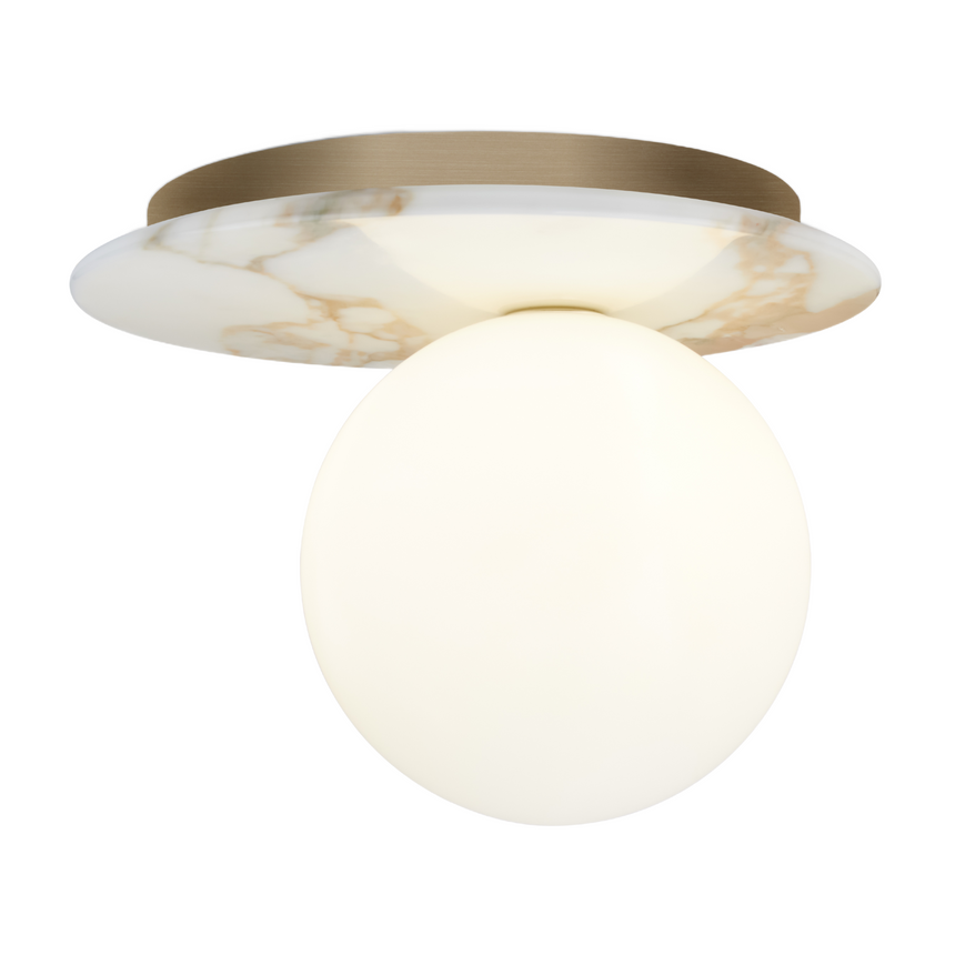 Marble Panel Ceiling Lamp | Contardi Emma | Italianfurniture.com