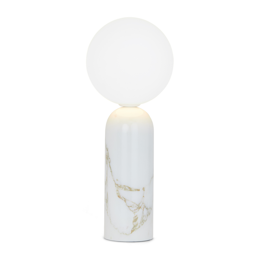 Marble Base Table Lamp | Contardi Emma | Italianfurniture.com