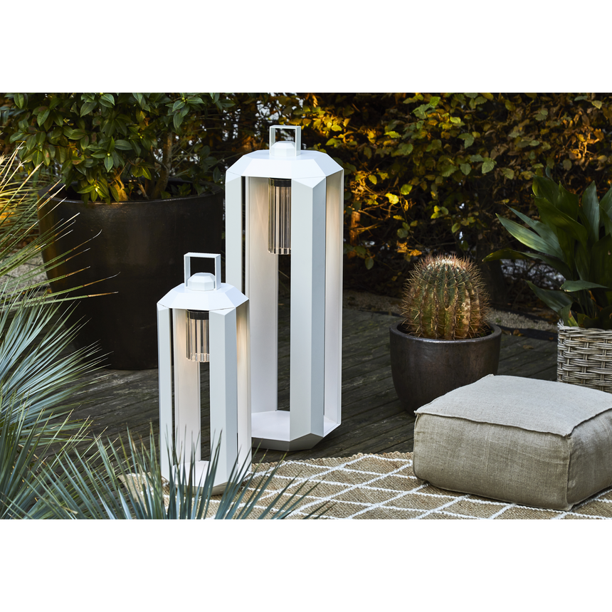 Metal Framed Outdoor Lantern | Contardi Cube | Italianfurniture.com