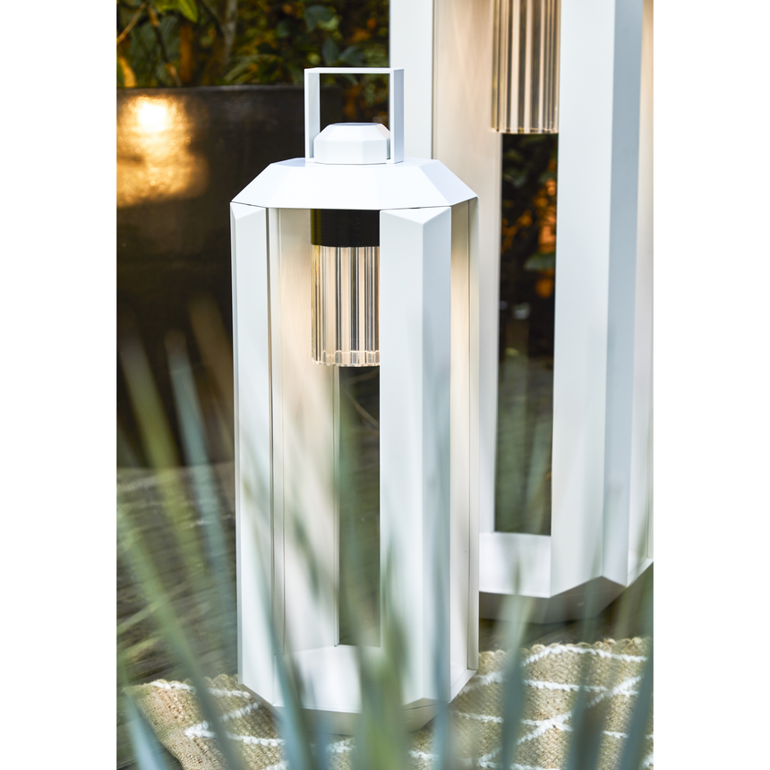 Metal Framed Outdoor Lantern | Contardi Cube | Italianfurniture.com