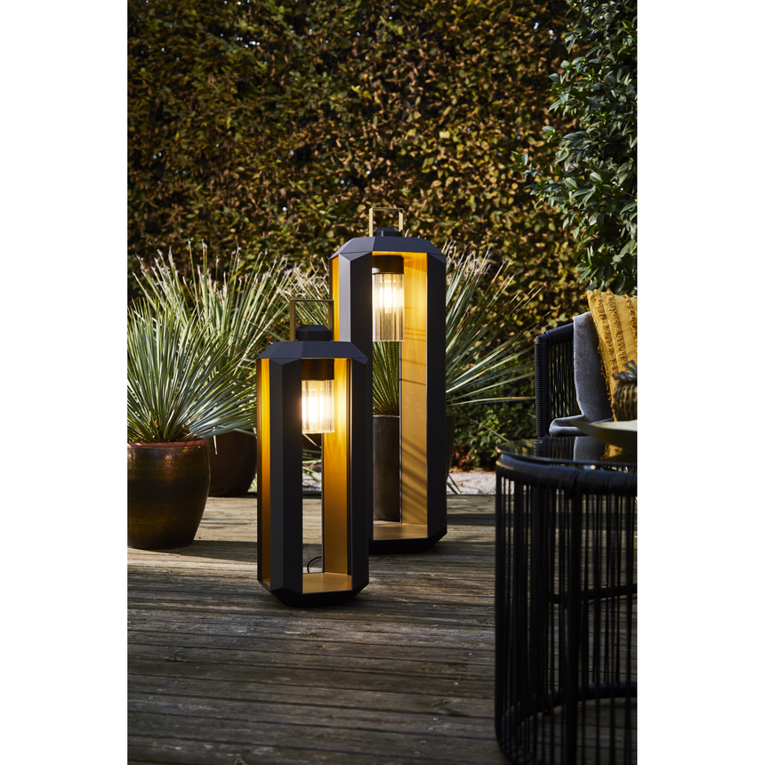 Metal Framed Outdoor Lantern | Contardi Cube | Italianfurniture.com