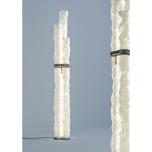 White Tubular Floor Lamp | Contardi Baggy | Italianfurniture.com