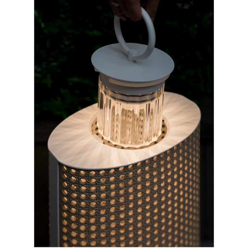 Lacquered Metal Outdoor Lantern | Contardi Clara | Italianfurniture.com