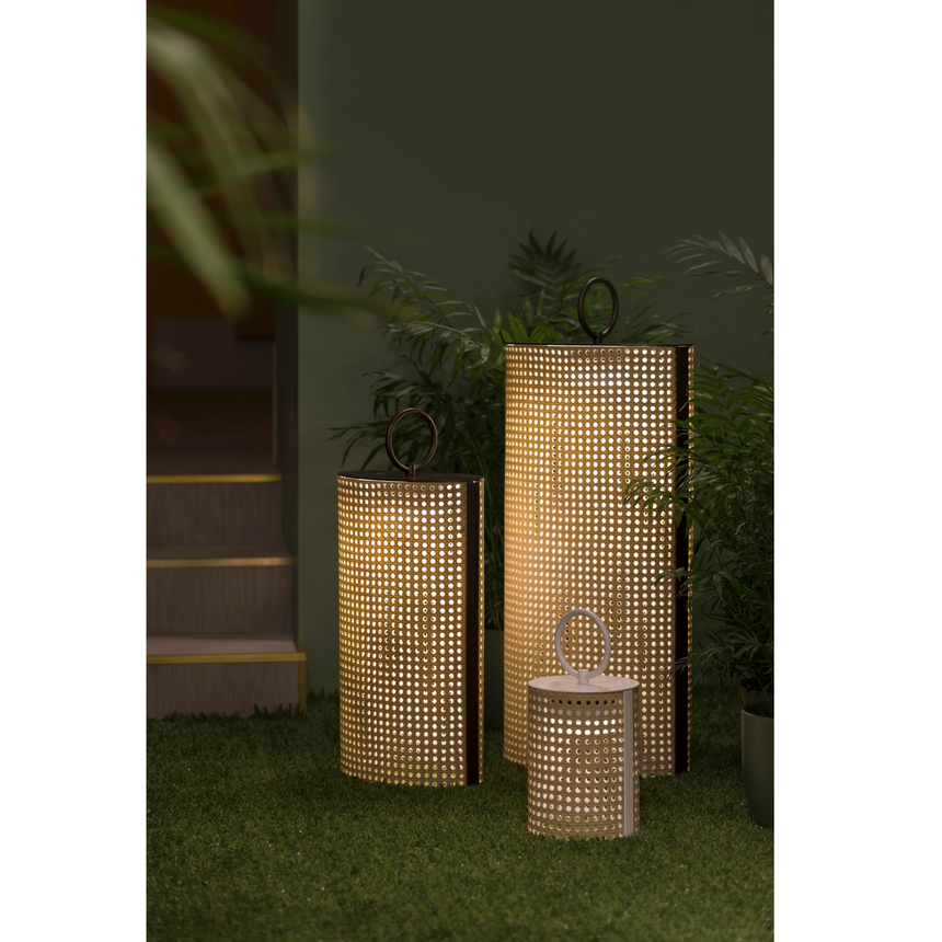 Lacquered Metal Outdoor Lantern | Contardi Clara | Italianfurniture.com