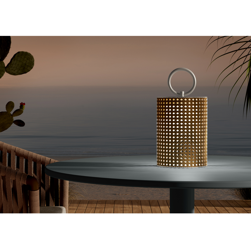 Lacquered Metal Outdoor Lantern | Contardi Clara | Italianfurniture.com