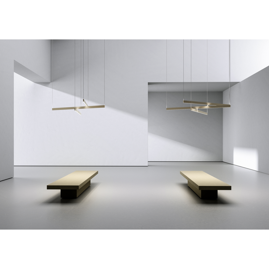 Multi Bar Pendant Lamp | Contardi Fly | Italianfurniture.com