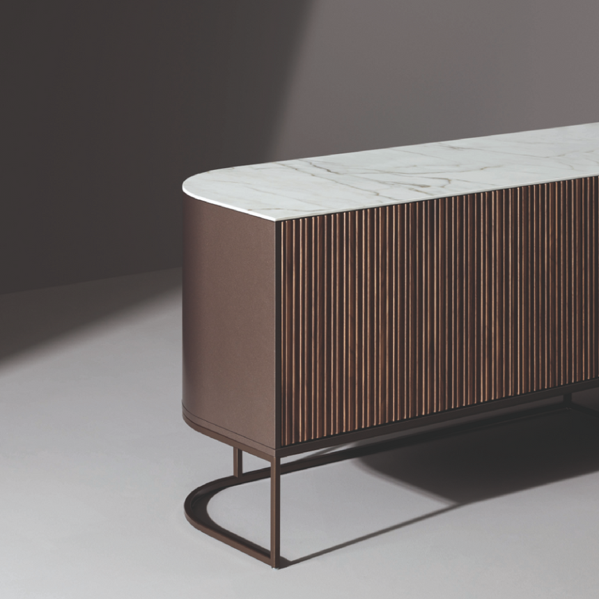 Wavy Wooden Sideboard | Bonaldo Dune | Italianfurniture.com