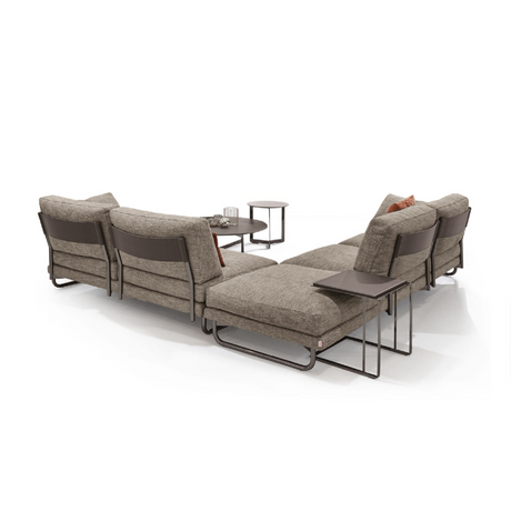 Steel-Framed Modular Sofa | Dema Alef | Italianfurniture.com