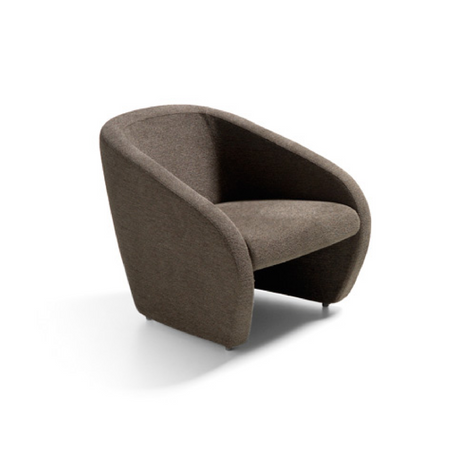 Sloped Lounge Armchair | Dema Betty | Italianfurniture.com