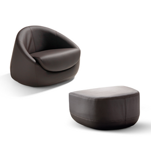 Rounded Accent Armchair | Dema Cuccia | Italianfurniture.com