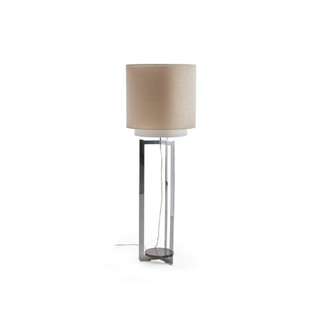 Cylindrical Silk Floor Lamp | Dema Dacia | Italianfurniture.com