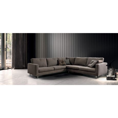 Stainless Steel Feet Modular Sofa | Dema Dynamic Plus | Italianfurniture.com