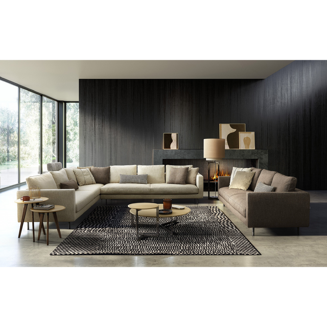 Brown Legged Modular Sofa M | Dema Easy | Italianfurniture.com